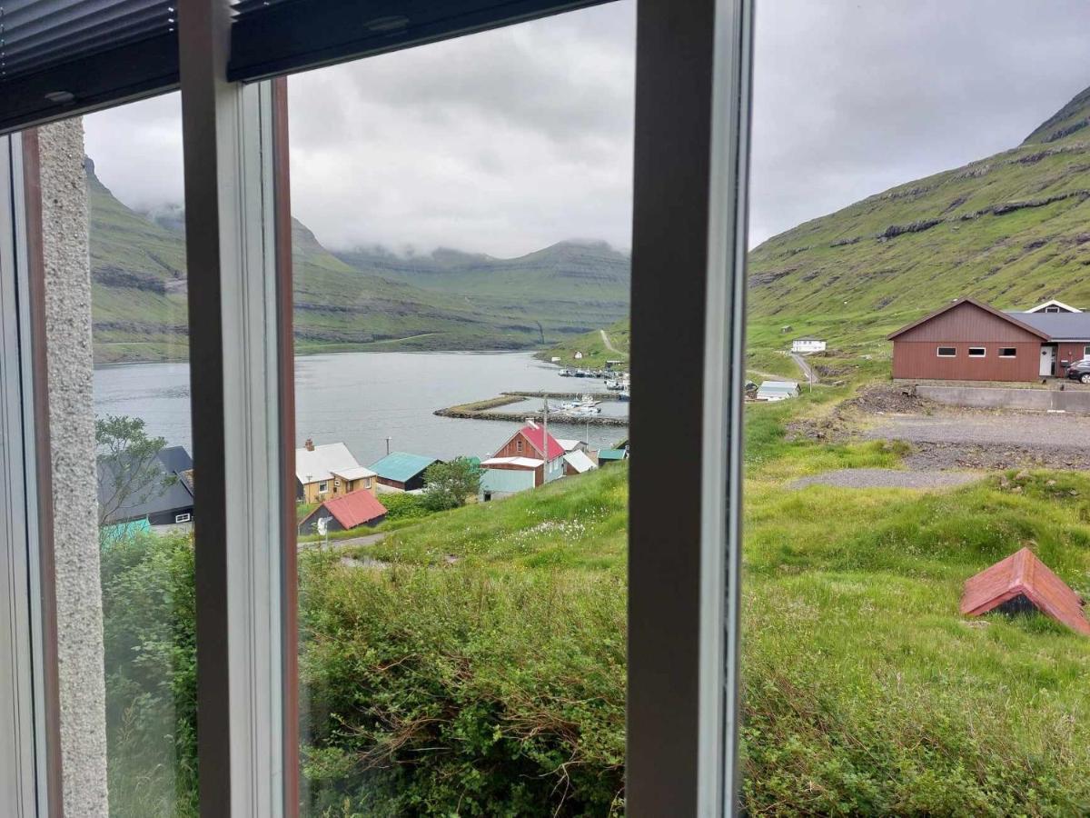 Funningsfjordur Fjord Guesthouse מראה חיצוני תמונה